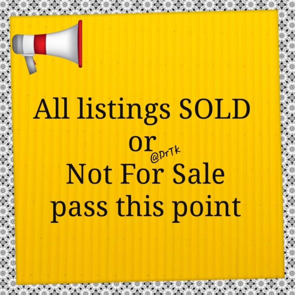 All Items Sold Pass This Point